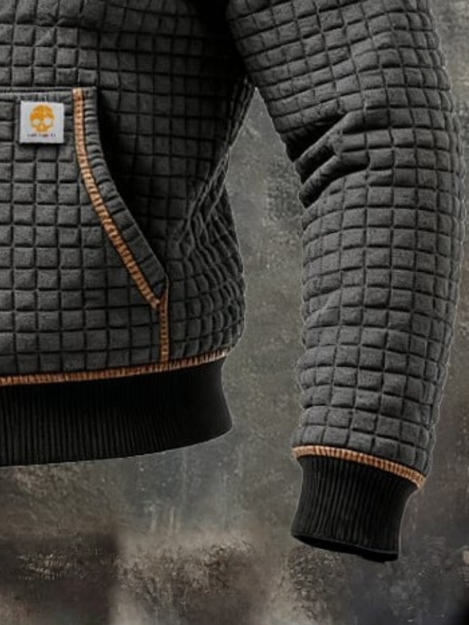 CALISTON — Quilted Collar Jacket
