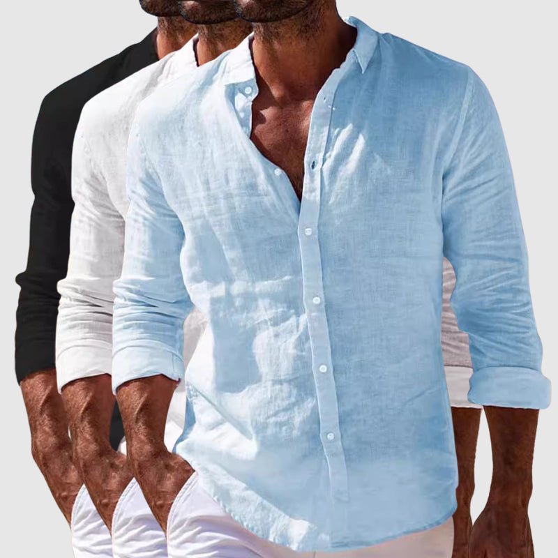 SOLARO — Linen Shirt