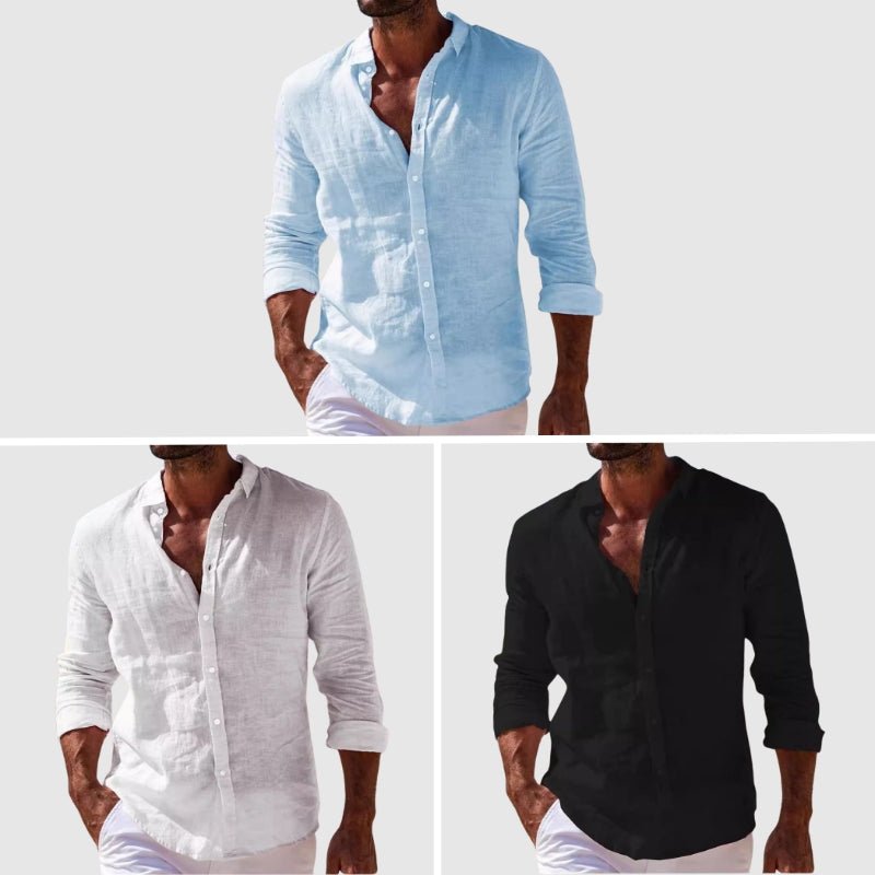 SOLARO — Linen Shirt
