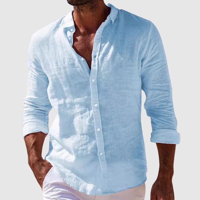 SOLARO — Linen Shirt