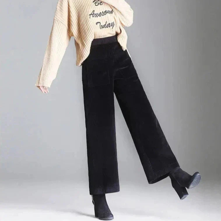 Velvessa — Corduroy Elegance Pants