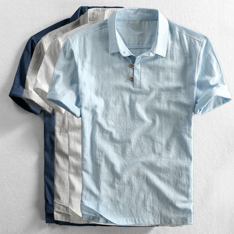 Amalfi Linen Polo