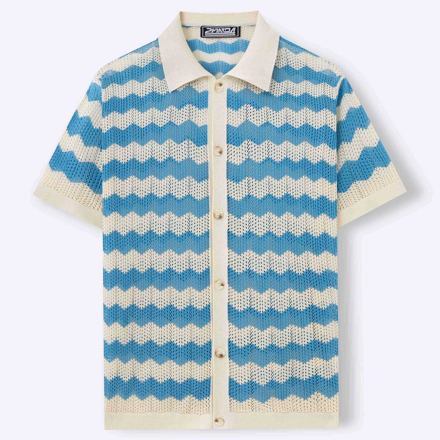 Velure Chevron Knit Shirt