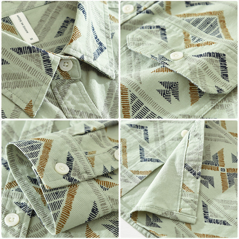 Luminara — Long-Sleeve Cotton Shirt