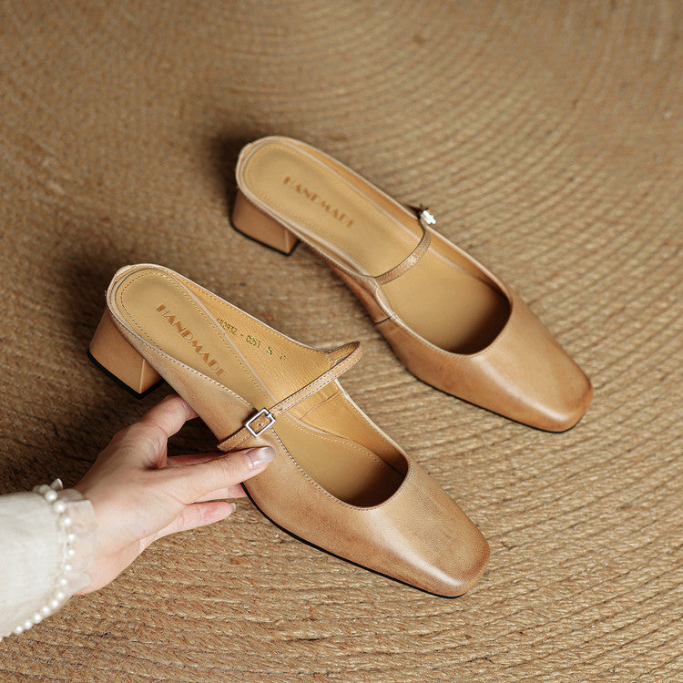 Aurelia Luxe T-Strap Sandals