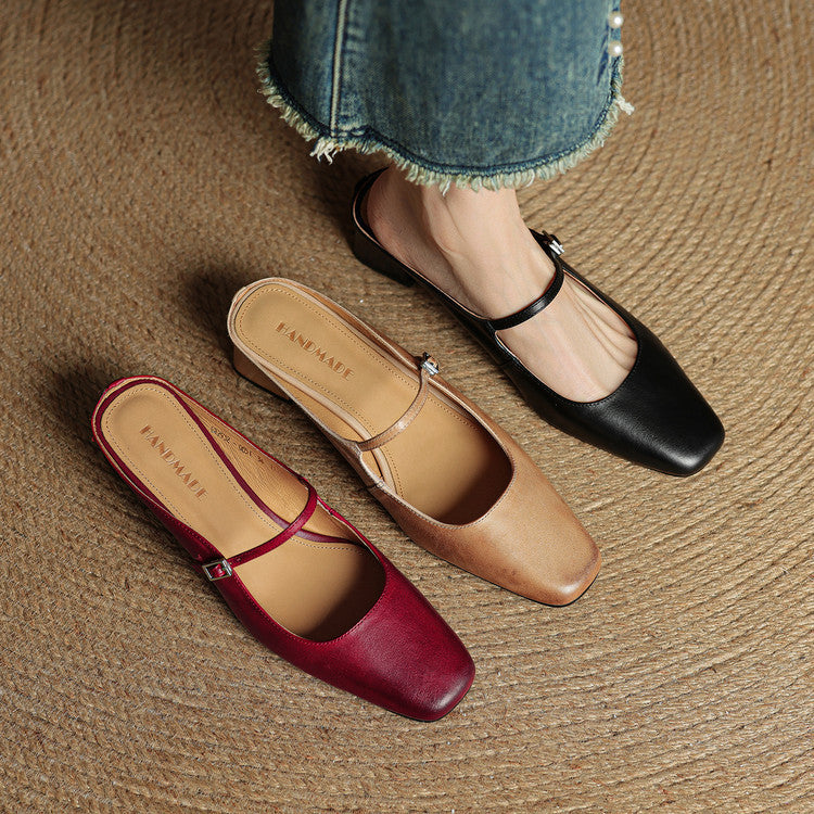 Aurelia Luxe T-Strap Sandals
