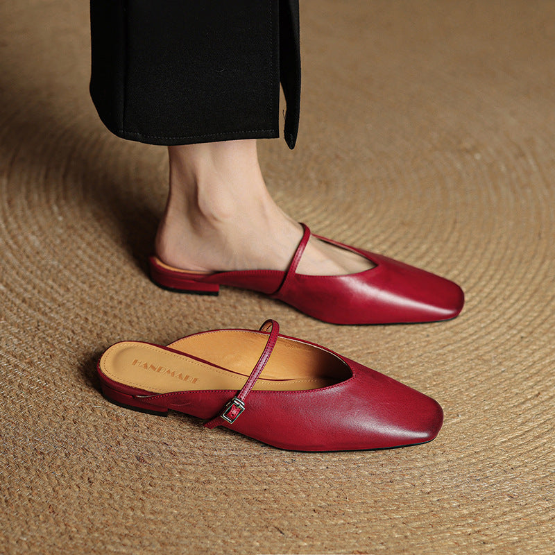 Aurelia Grace Leather Loafers