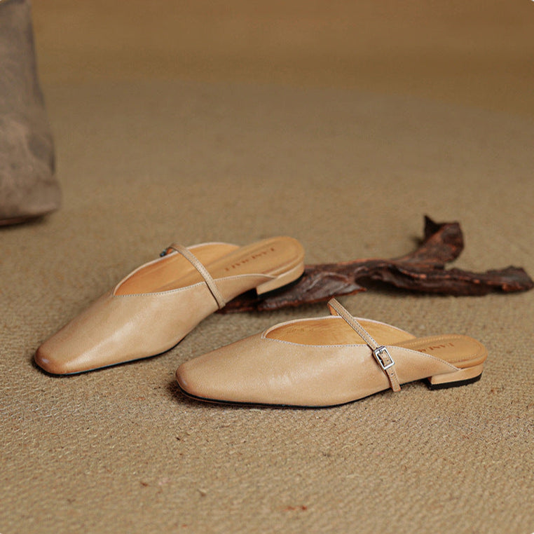 Aurelia Grace Leather Loafers