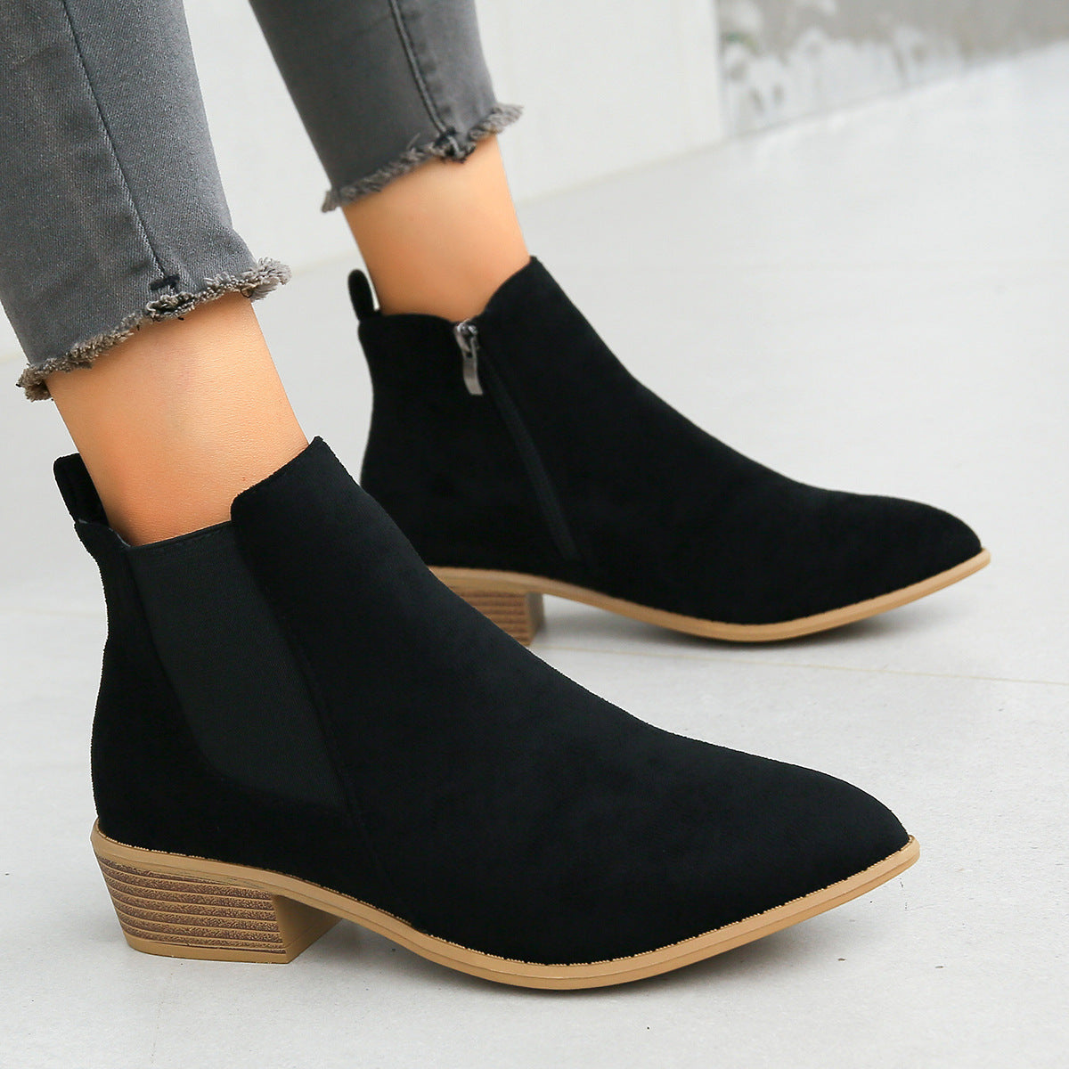 CAELIS — Almond-Toe Boots