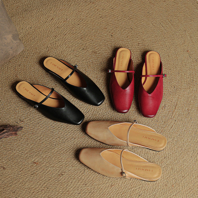 Aurelia Grace Leather Loafers