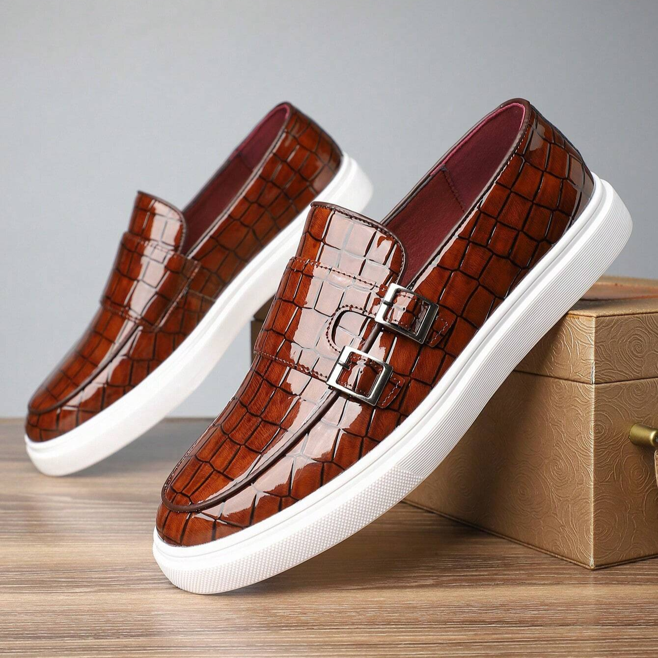 Serpenté — Leather Outdoor Sneakers