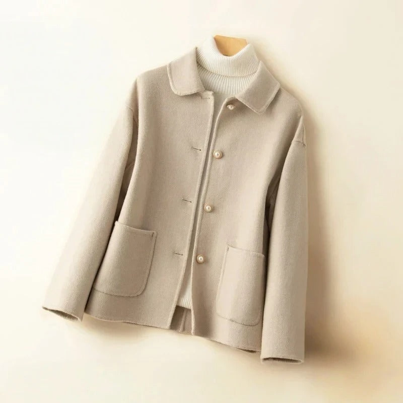 LUCENTE CASHMERE WRAP COAT