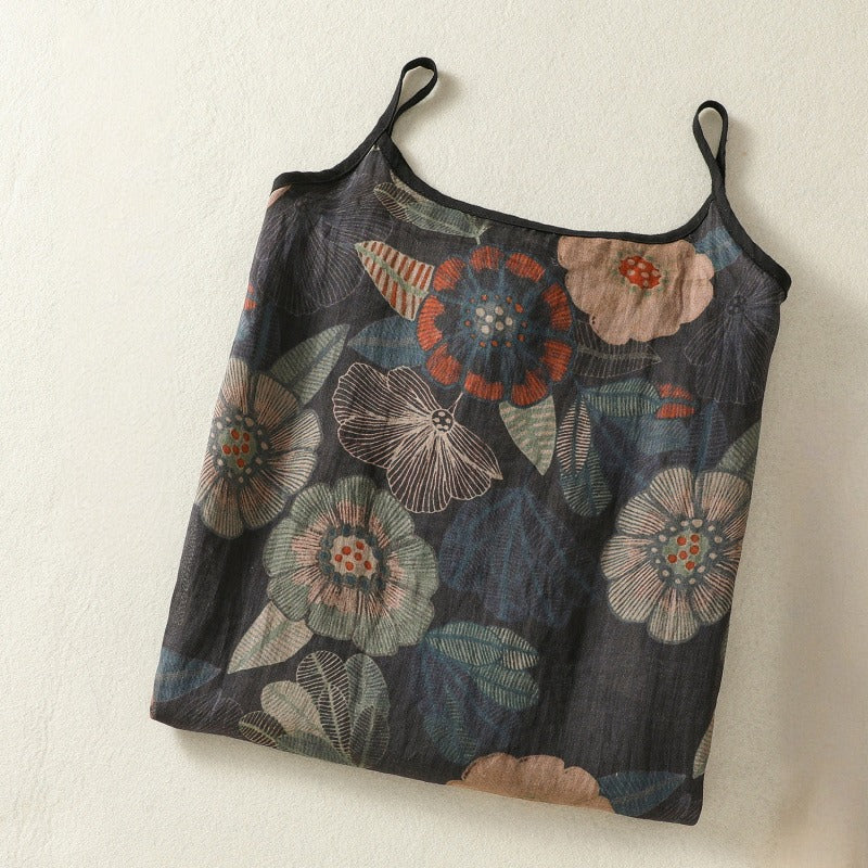 LUMIÈRE DE LYS — Linen Slip Dress