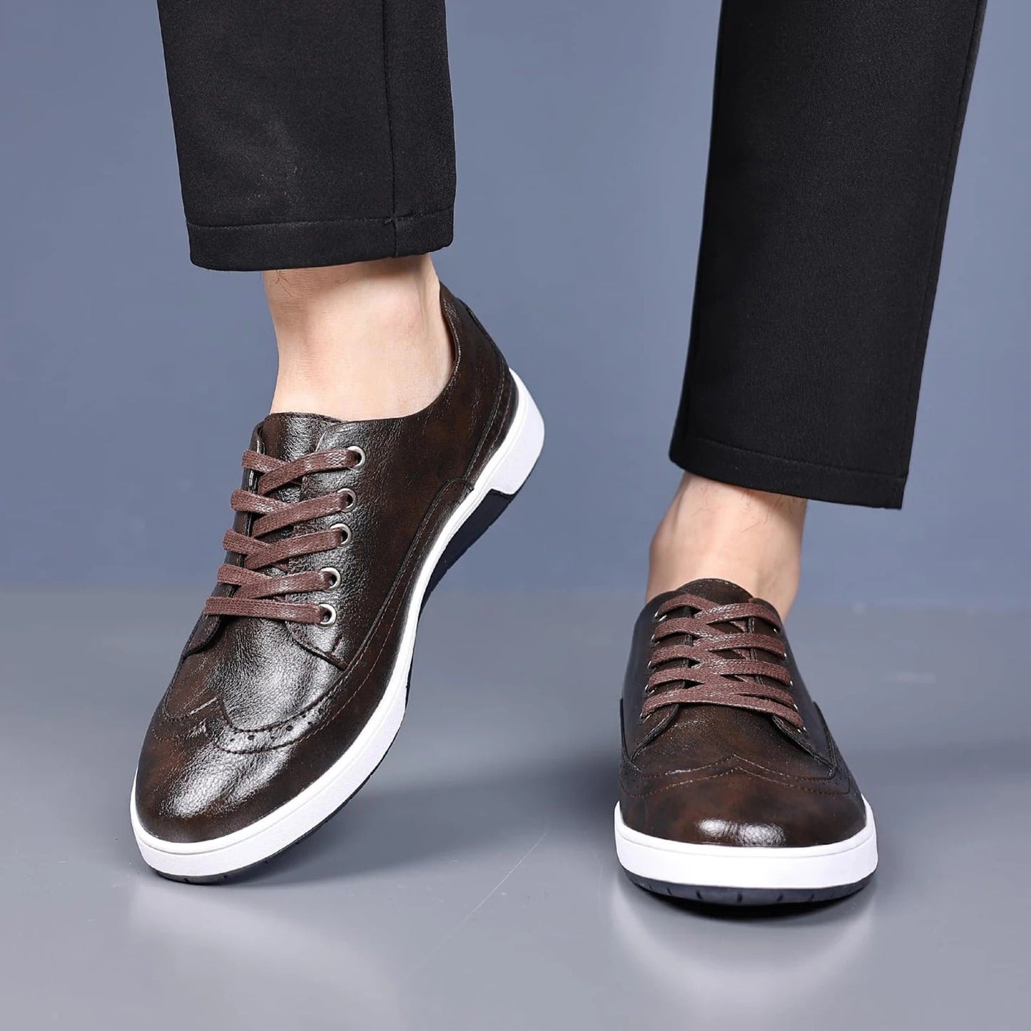 Auroraire — Brogue Fusion Sneakers
