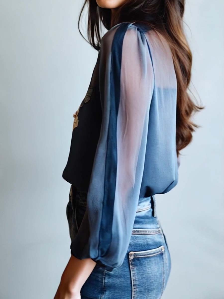 FLORISEL — Bohemian Blossom Blouse