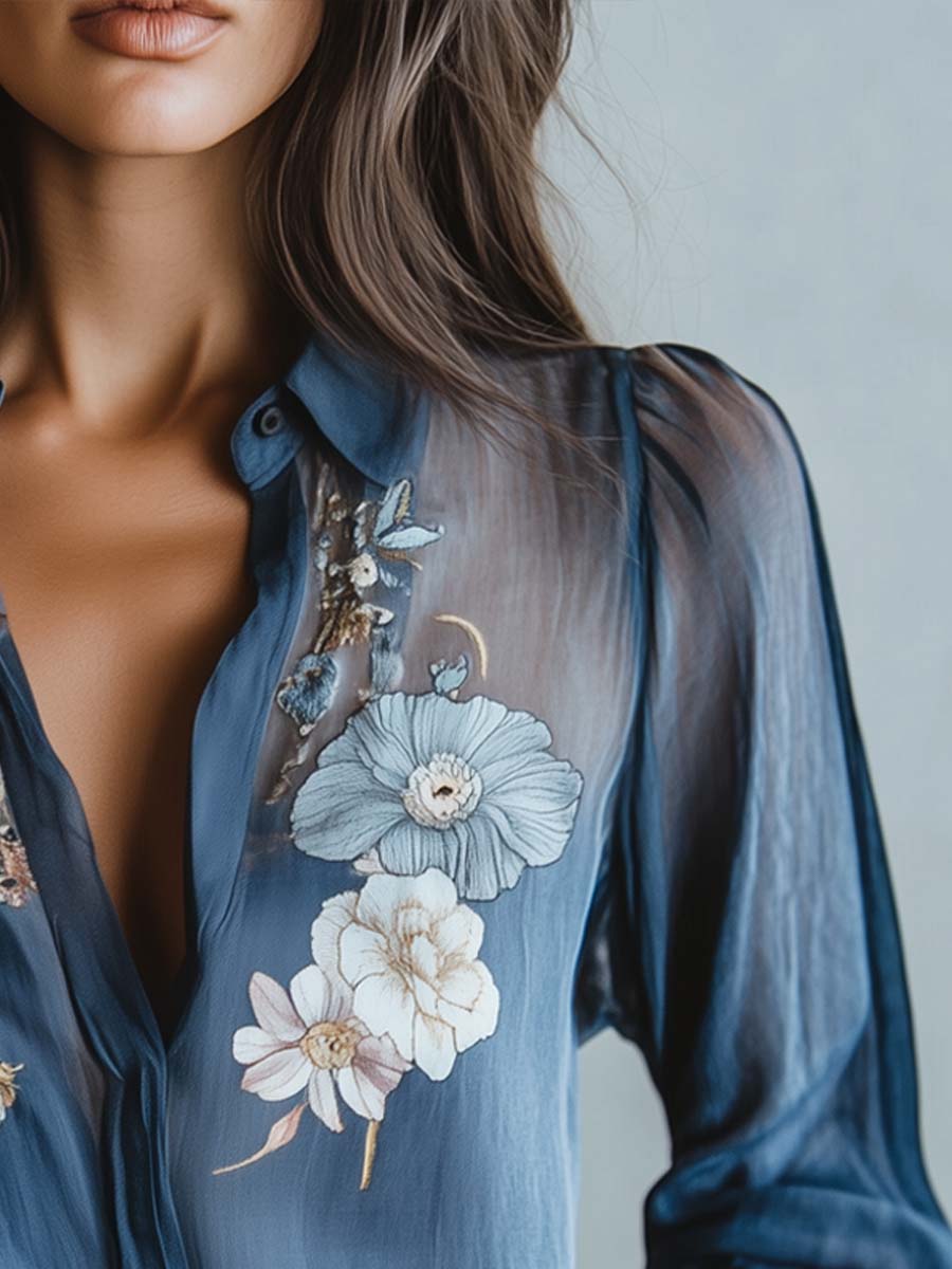 FLORISEL — Bohemian Blossom Blouse