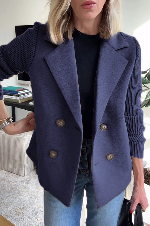 Avelinna — Knit Elegance Blazer