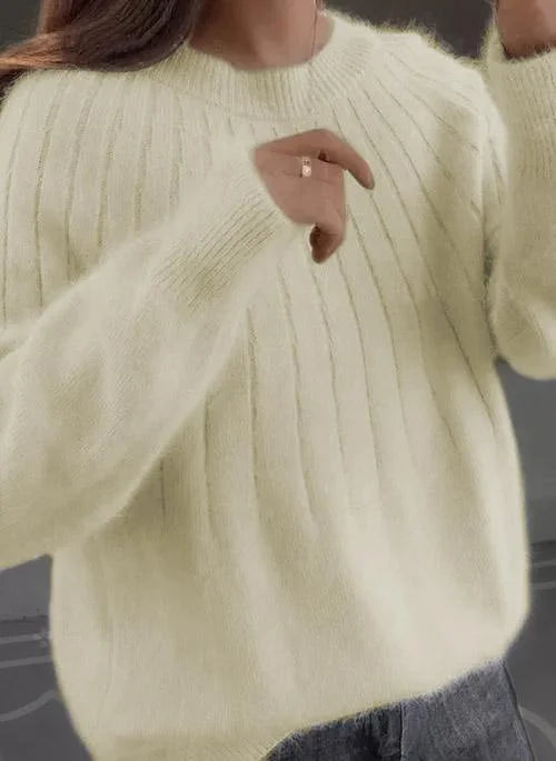 MIRANEL — Round Neck Cashmere Sweater