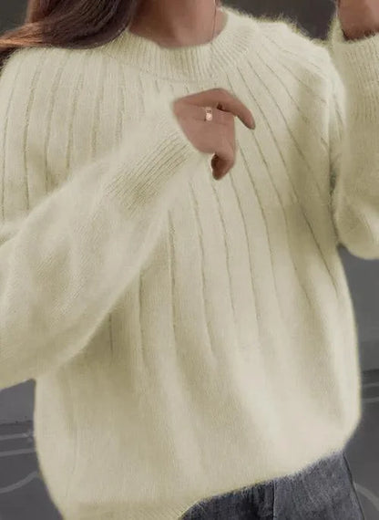 MIRANEL — Round Neck Cashmere Sweater