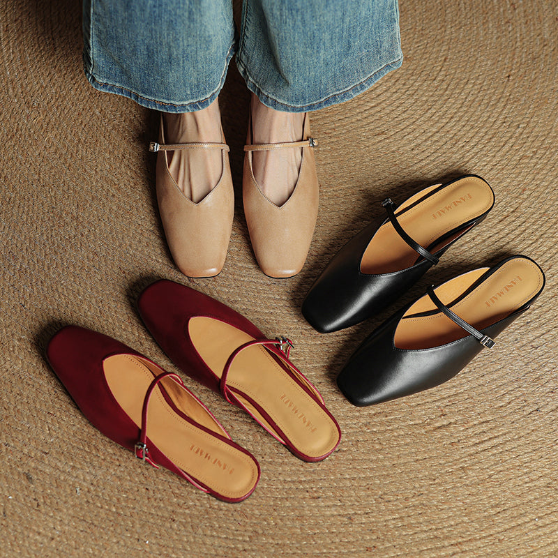 Aurelia Grace Leather Loafers