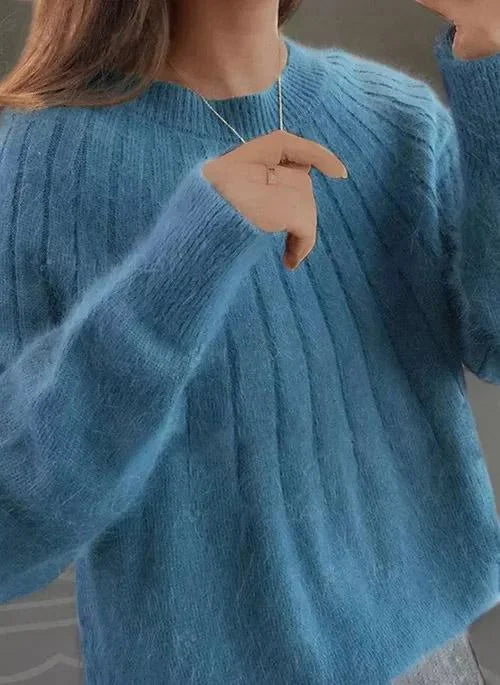 MIRANEL — Round Neck Cashmere Sweater