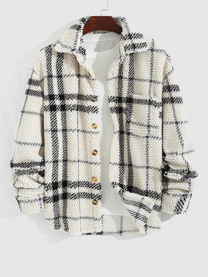 FENMORE — Plaid Fleece Heritage Jacket