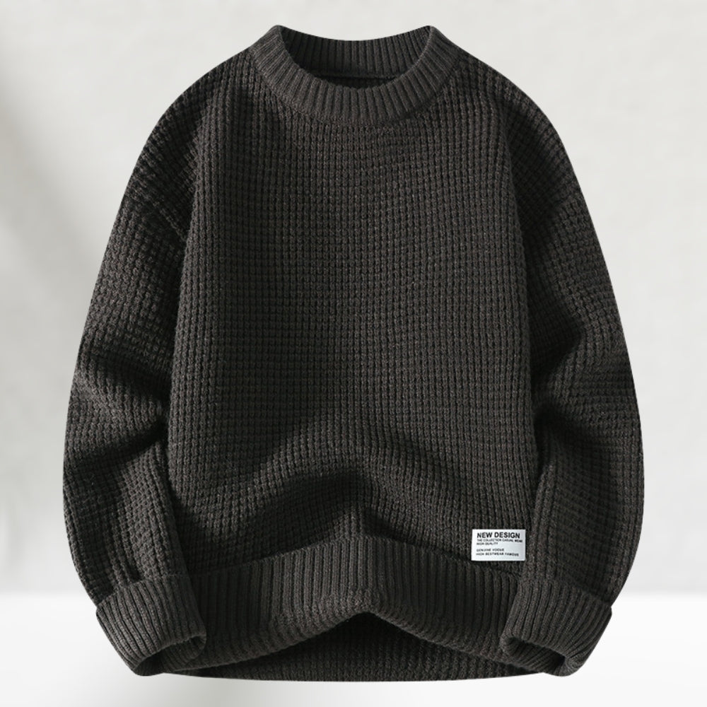 CALDERA — Round Neck Knitted Sweater