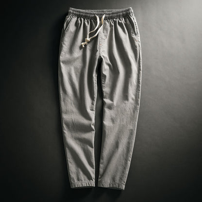 CASSIAN — Cotton Drawstring Trousers