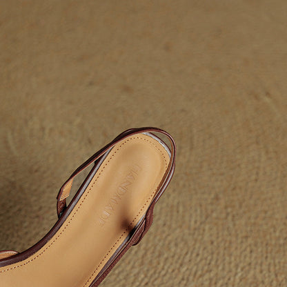Lysara - Leather Elegance Pumps