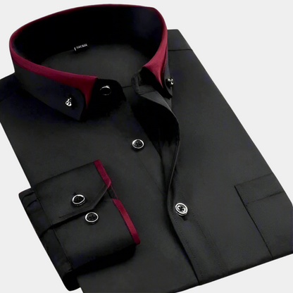 CARRINGTON — Classic Men's Long Sleeve Shirt