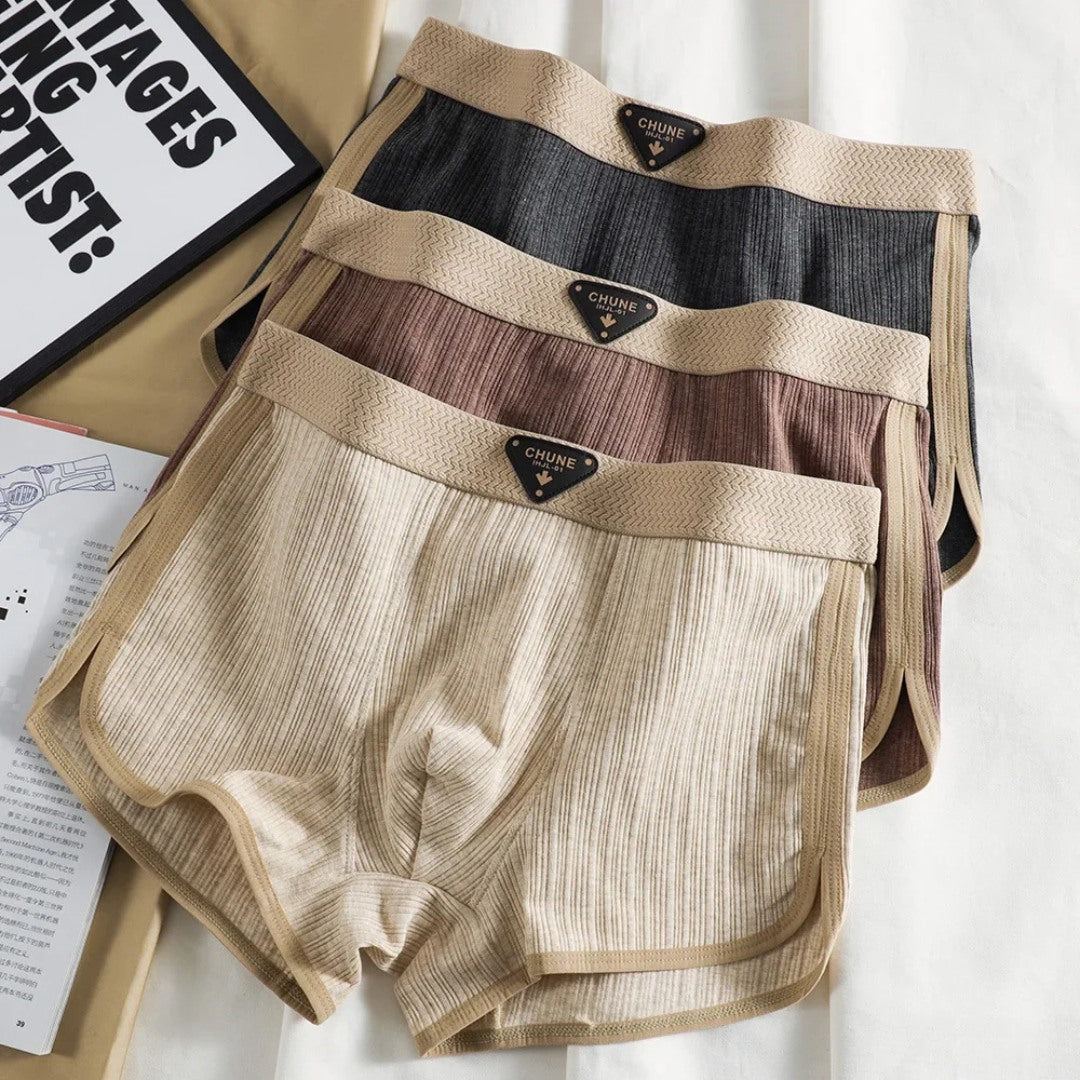 Lumière — Cotton Ribbed Briefs Set