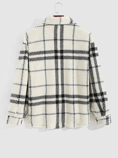 FENMORE — Plaid Fleece Heritage Jacket