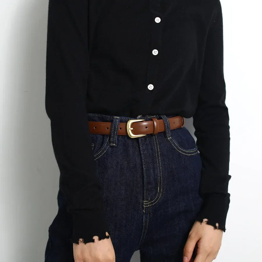 Eclat Elegance Leather Belt