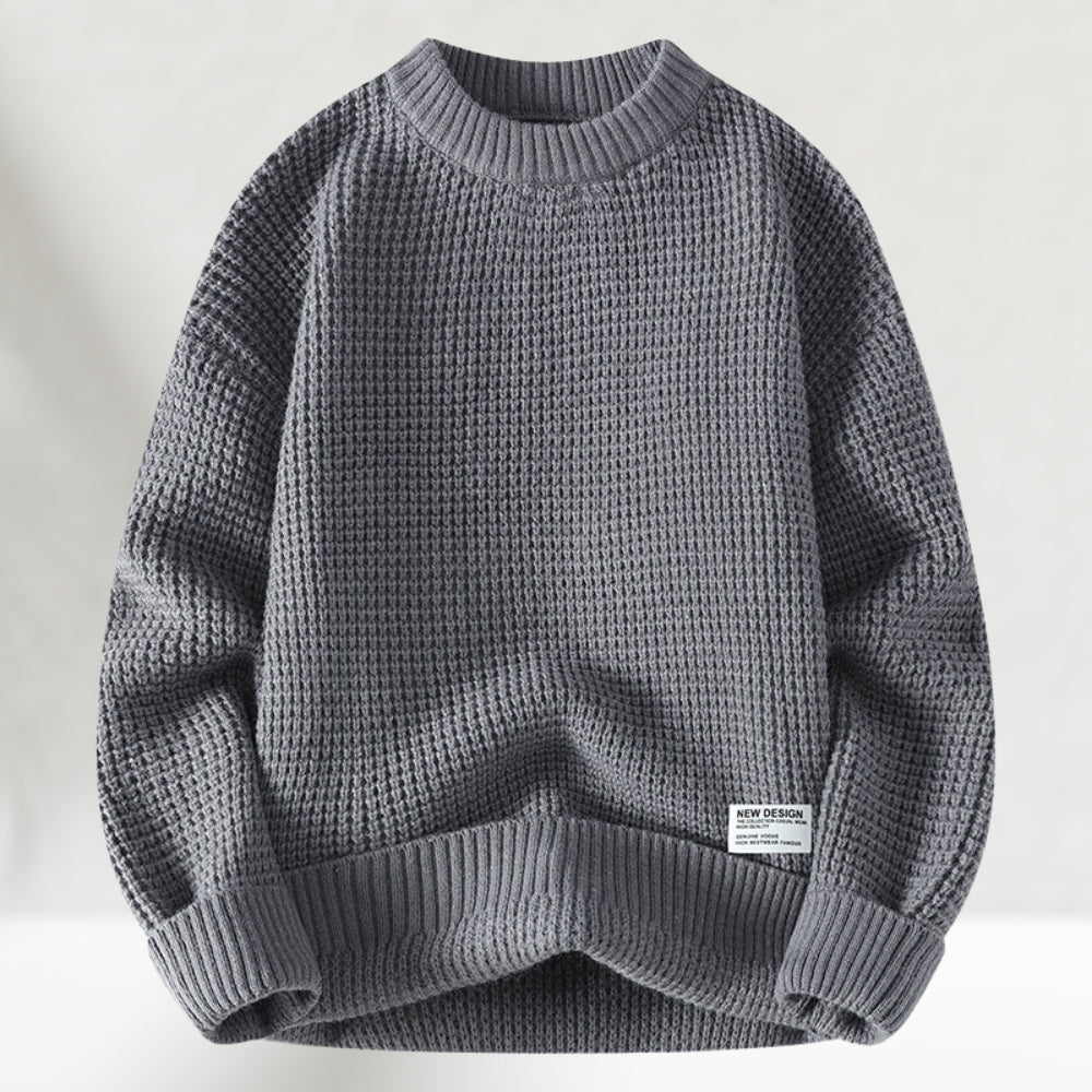 CALDERA — Round Neck Knitted Sweater