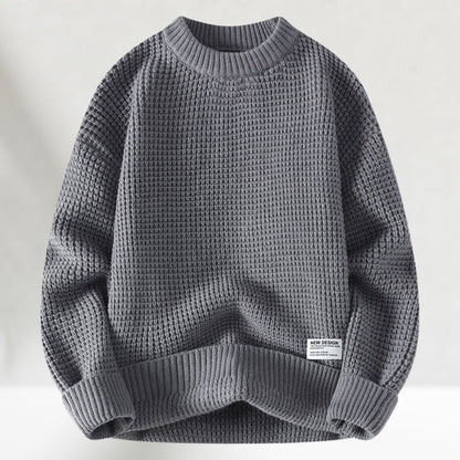 CALDERA — Round Neck Knitted Sweater
