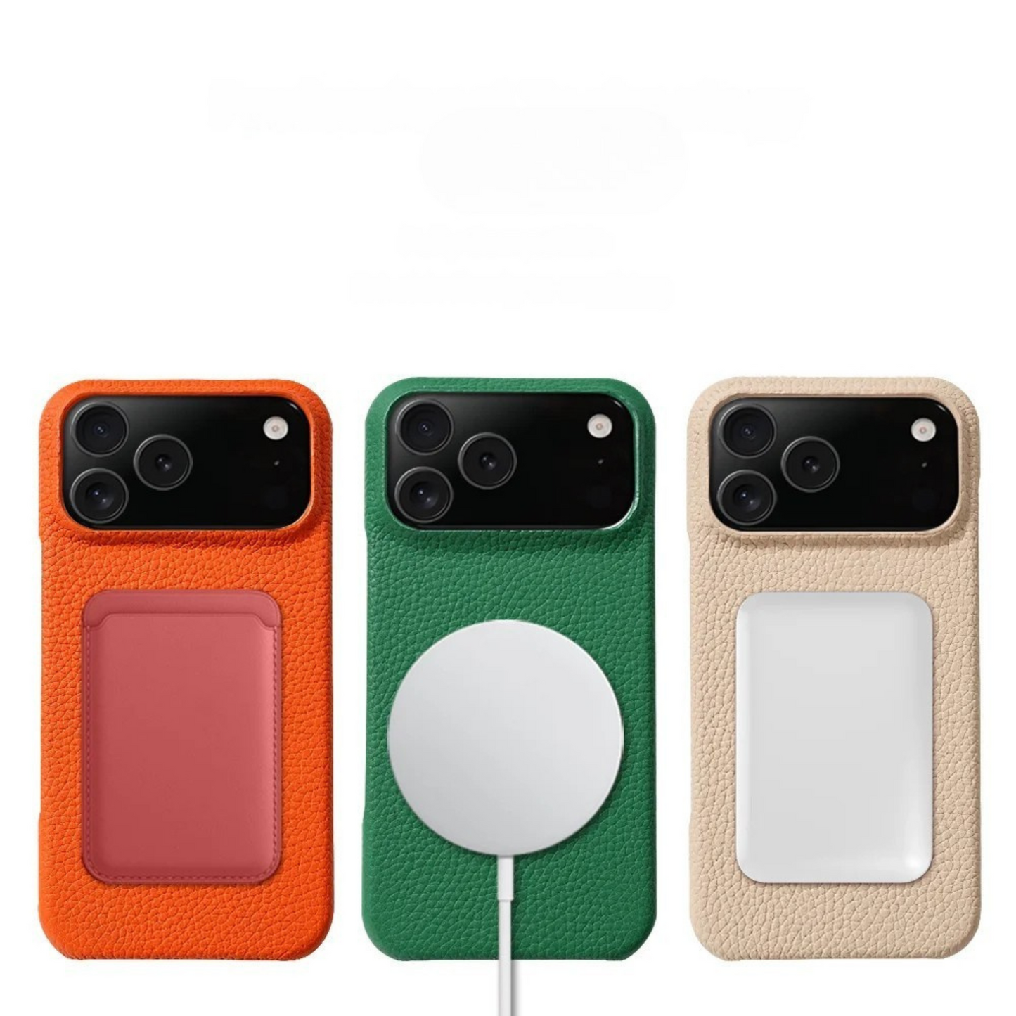 AURICASE — Leather iPhone 17 Sleeve