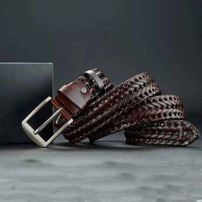 CIRCELLA — Braided Cowhide Belt