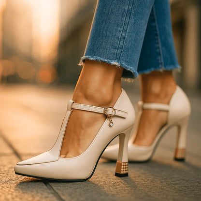 AURELIA — Vegan Leather Heels