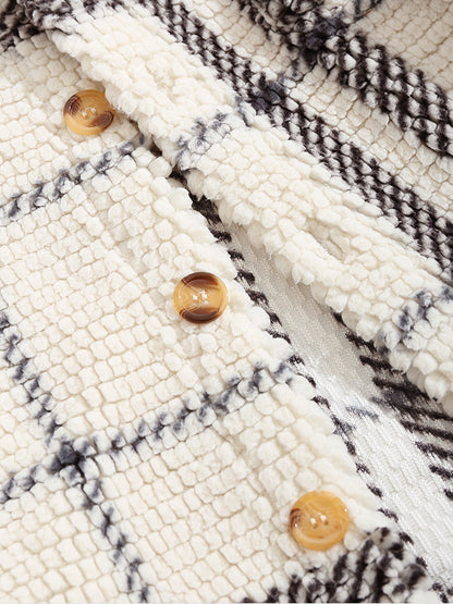 FENMORE — Plaid Fleece Heritage Jacket