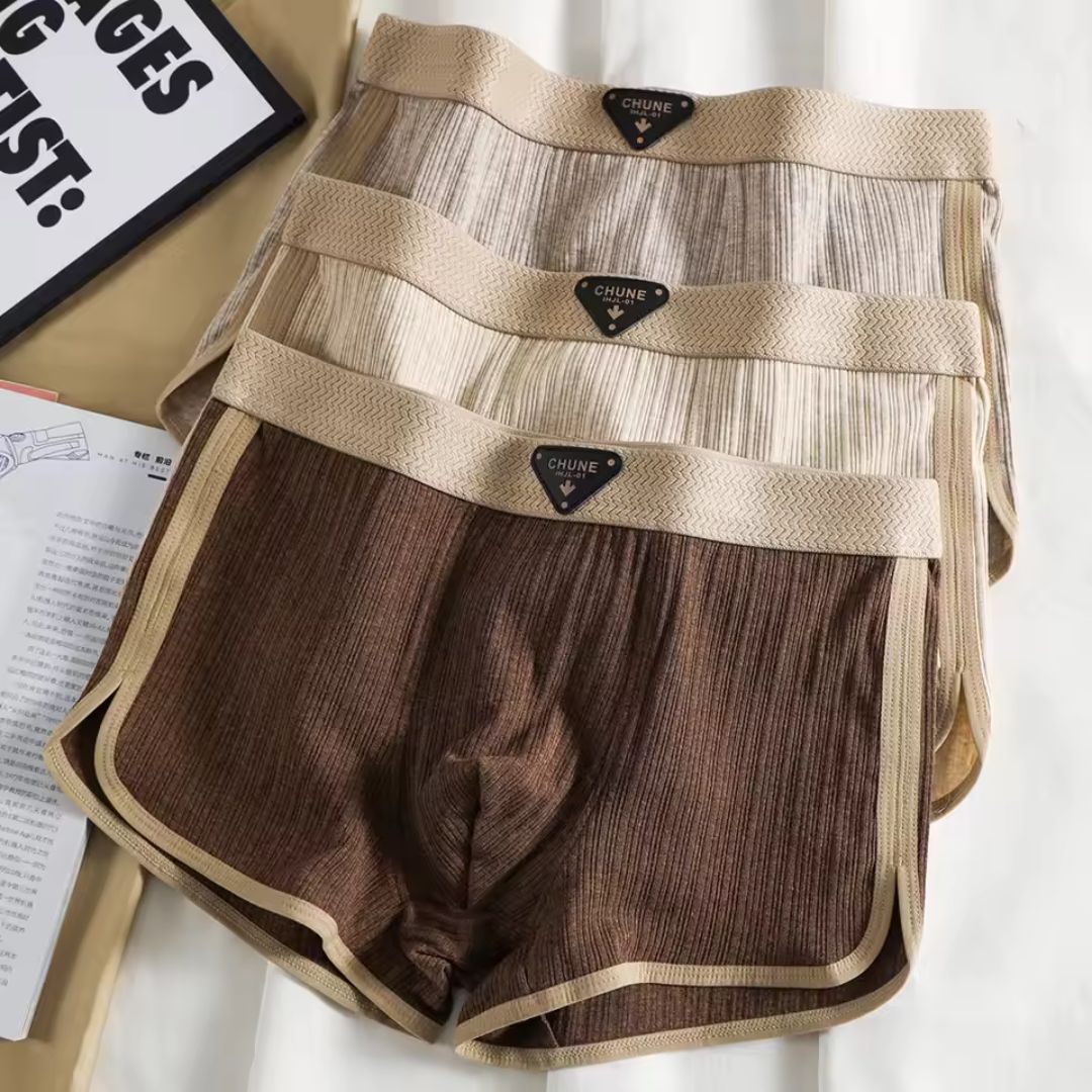 Lumière — Cotton Ribbed Briefs Set