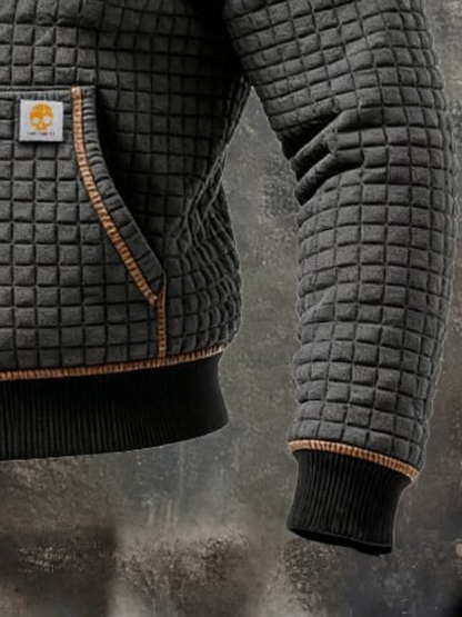 CALISTON — Quilted Collar Jacket