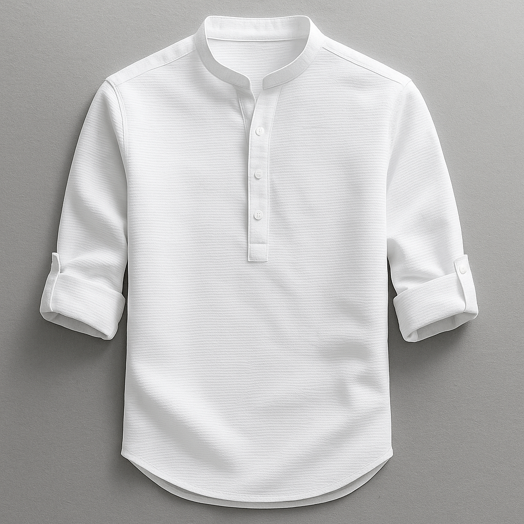 CALBREY — Linen Henley