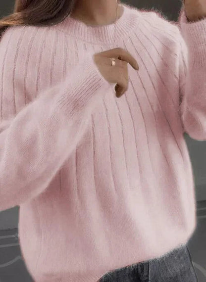MIRANEL — Round Neck Cashmere Sweater