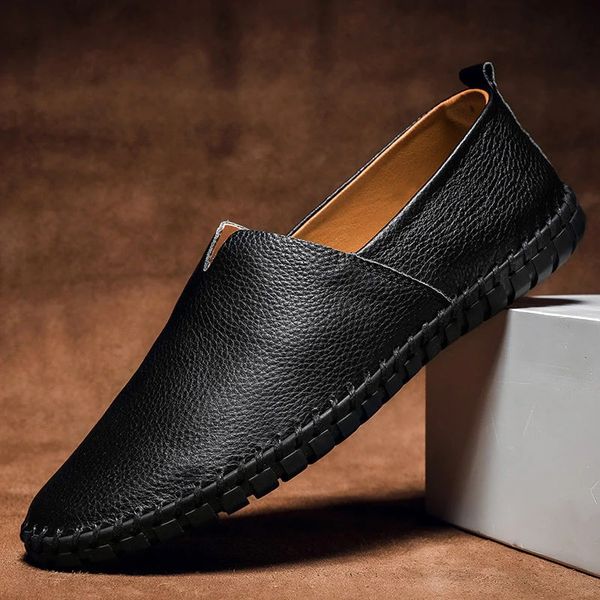 CARTESIO — Leather Loafers