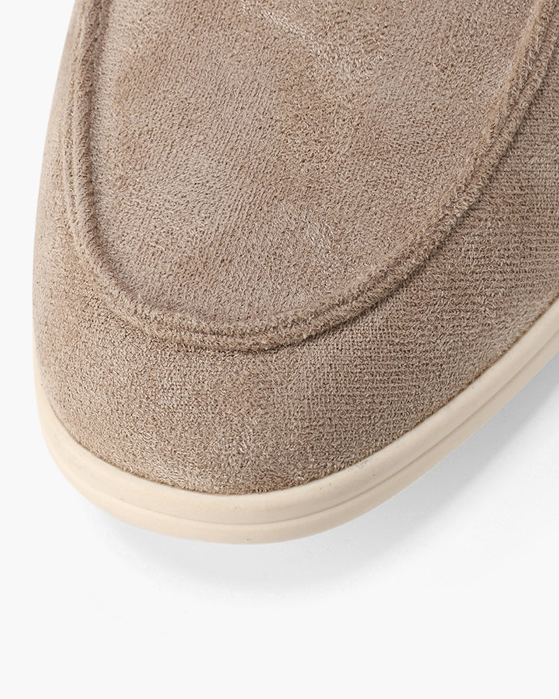 SOVARO — Men's Suede Slip-On Loafers