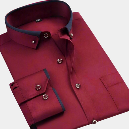 CARRINGTON — Classic Men's Long Sleeve Shirt