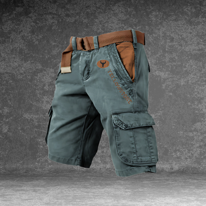 CAVARO — Six-Pocket Cargo Trousers