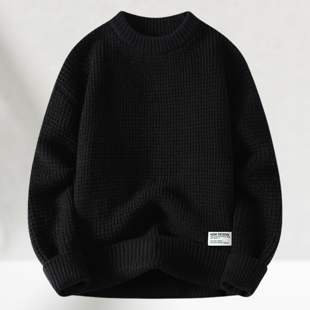 CALDERA — Round Neck Knitted Sweater