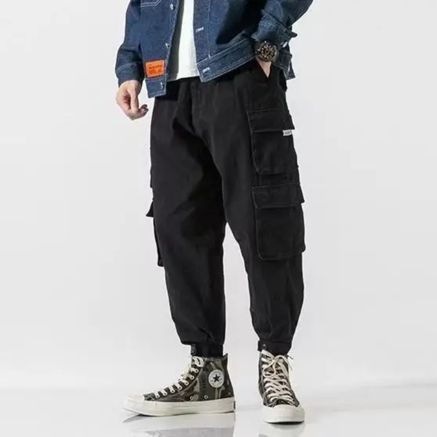 VERITON — Tapered Cargo Trousers