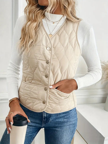 MIRANO — Quilted Elegance Vest
